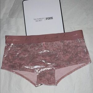 UNISEX Victoria's Secret PINK Velvet Boyshortie